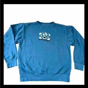 The Lord Is My Shepherd Love In Faith Womens Sweatshirt Sheep Valais Blacknose M